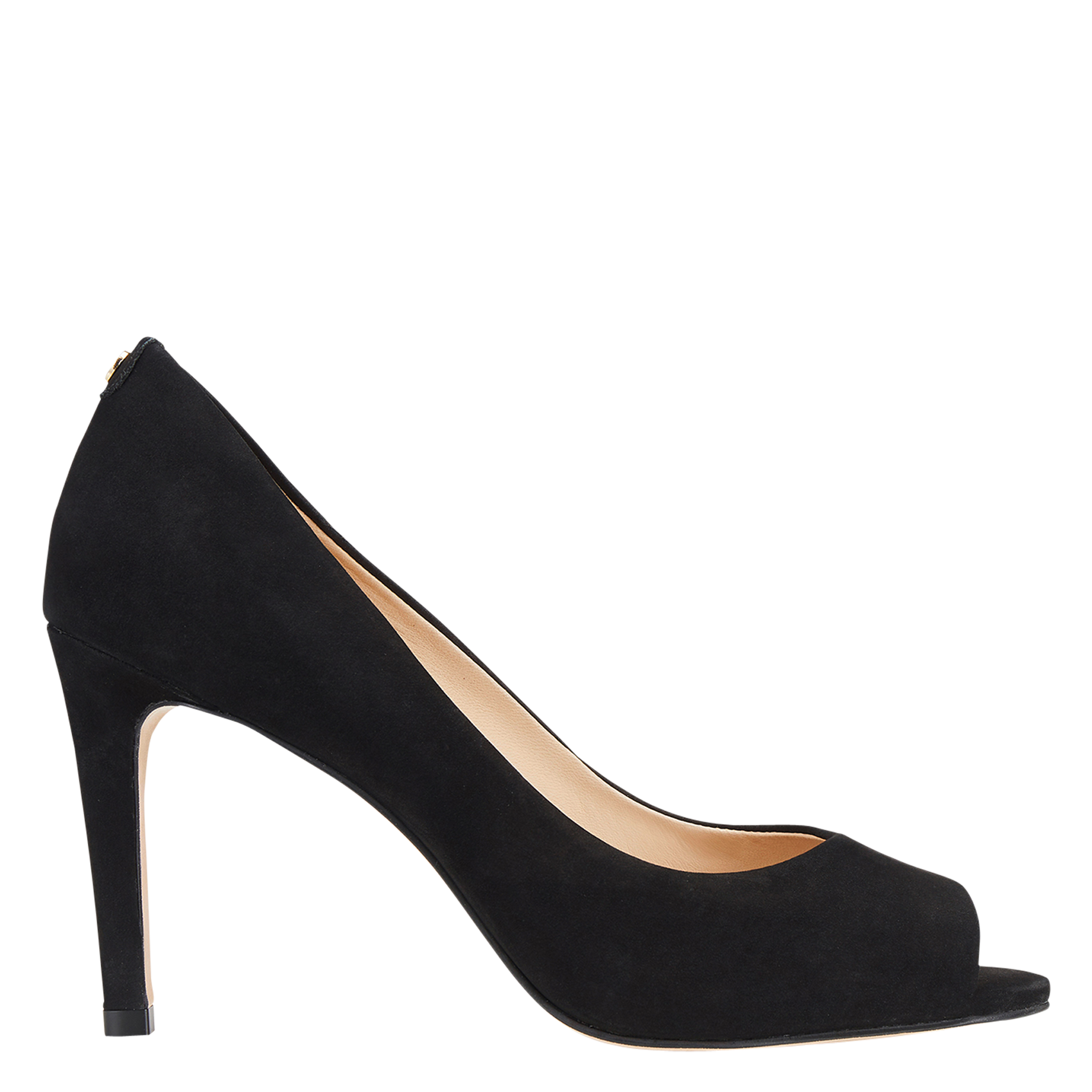 OCEANE - Escarpins en cuir velours | Noir