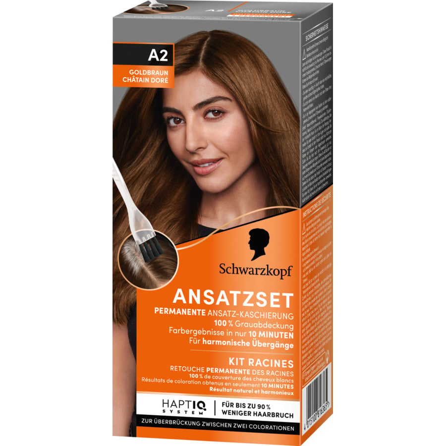 Schwarzkopf Ansatzset 3 x A3 Rotbraun