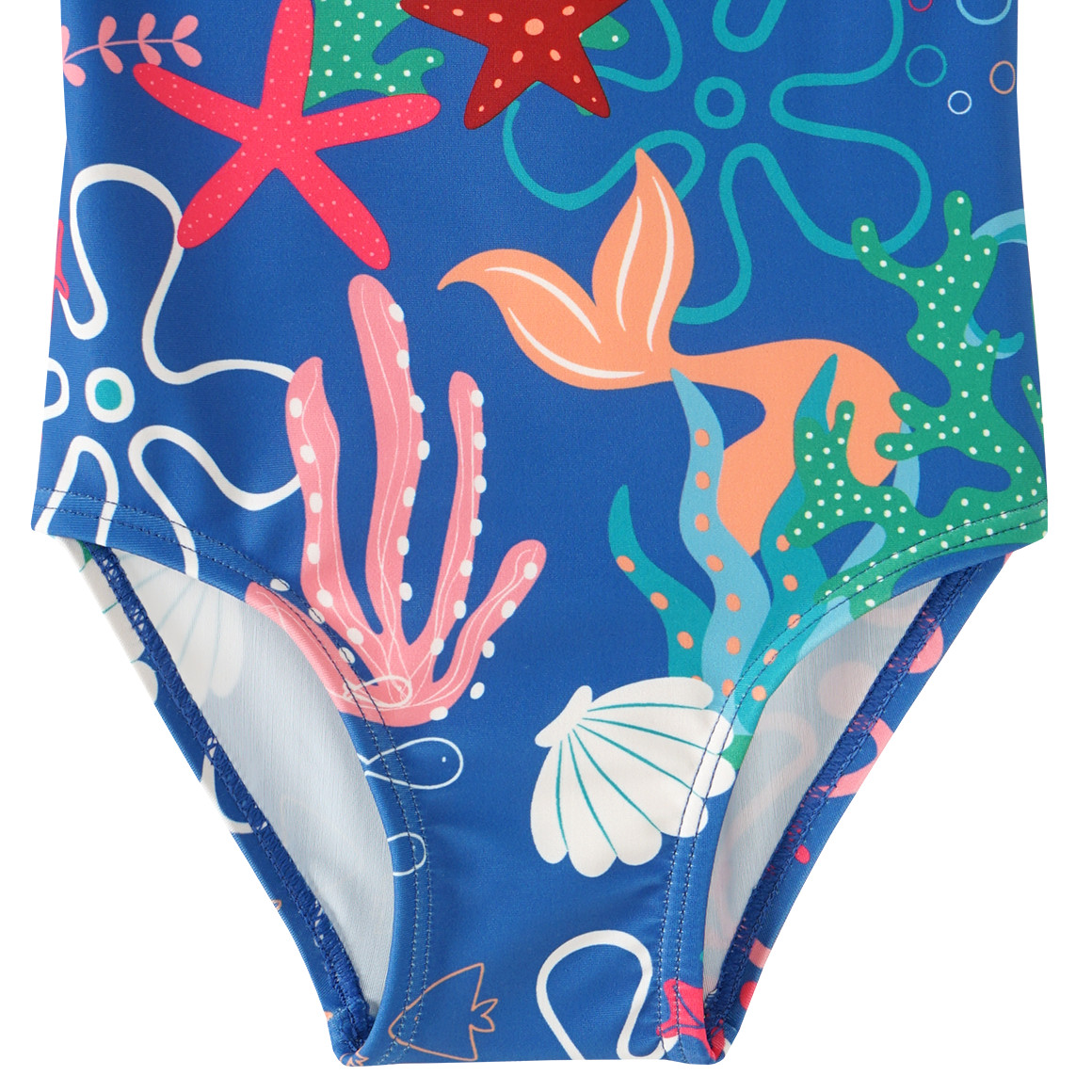 Famy Baby Badeanzug mit Meerestier-Motiv blau / bunt
