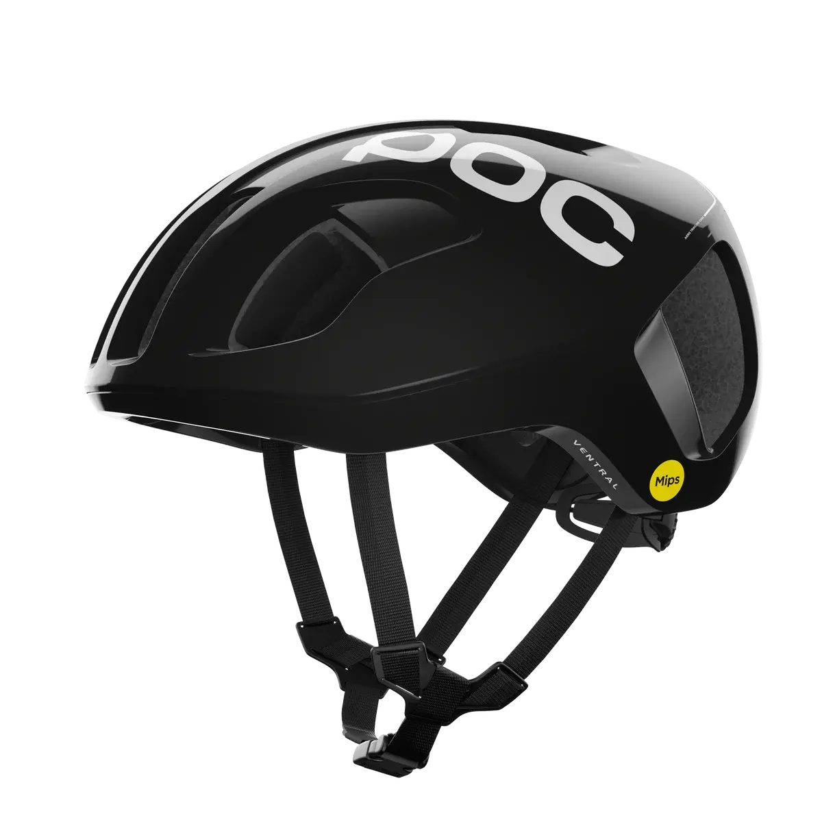 POC Ventral MIPS Race Fietshelm Zwart