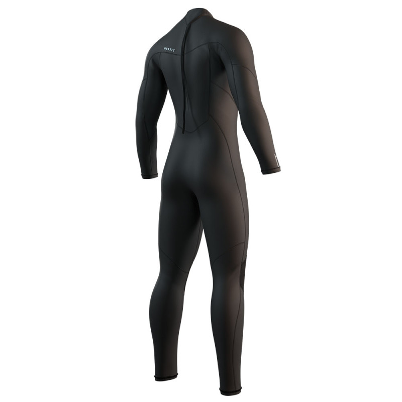 Combinaison neoprene mystic brand flatlock 3-2 backzip noir