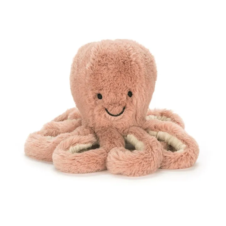 Jellycat Peluche poulpe Odell | Rose pêche