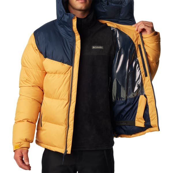 Doudoune ski COLUMBIA ICELINE RIDGE JACKET RAW HONEY/COLLEGIATE NAVY