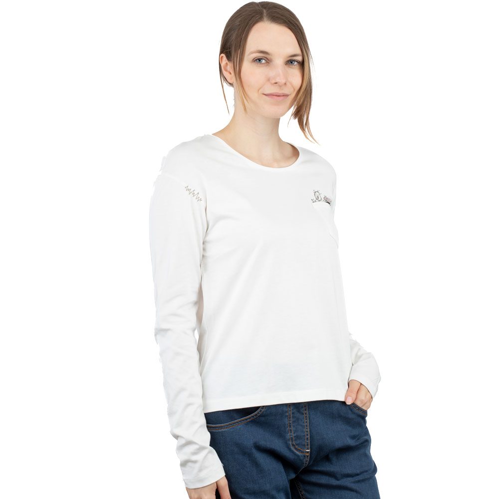 Chillaz Steiermark Longsleeve Damen weiß