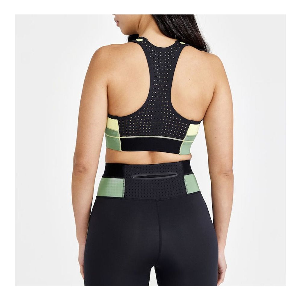 Craft PRO CHARGE BLOCKED - Brassière Femme giallo/black