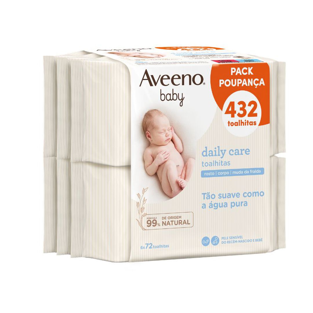 Baby Toalhitas - Pack Poupança (6x72) - 432un