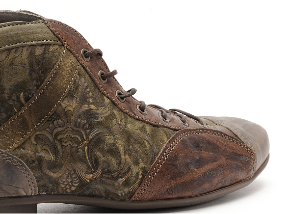 Think boots bottine plates femme 68 9010 kaki