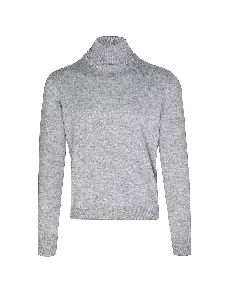 GRAN SASSO Rollkragenpullover grau