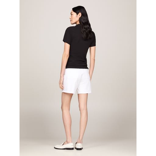 Tommy Hilfiger 1985 Slim Pique Polotrøje, Black, XXL
