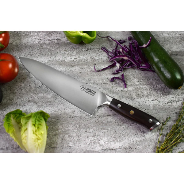 Coffret 2 couteaux de cuisine Fukito Ebène X50 Fukito