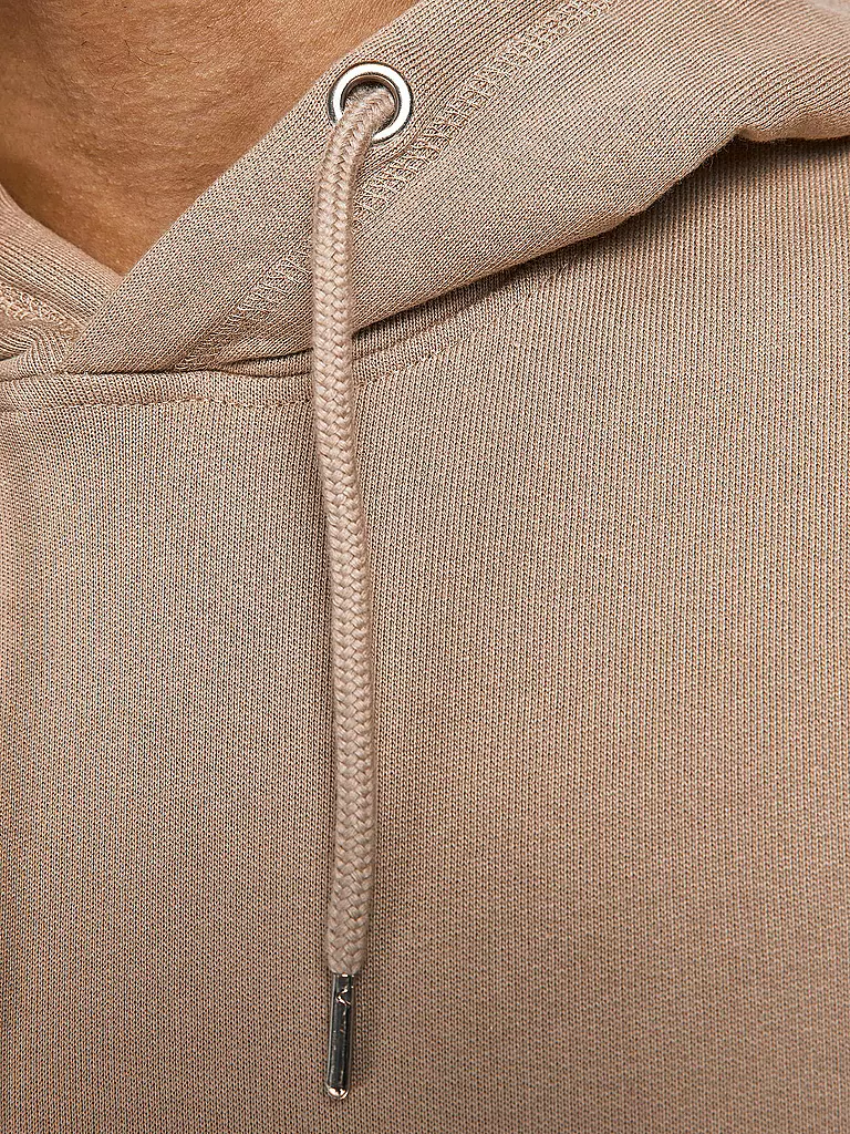 JACK & JONES Kapuzensweater - Hoodie JJEORGANIC  beige