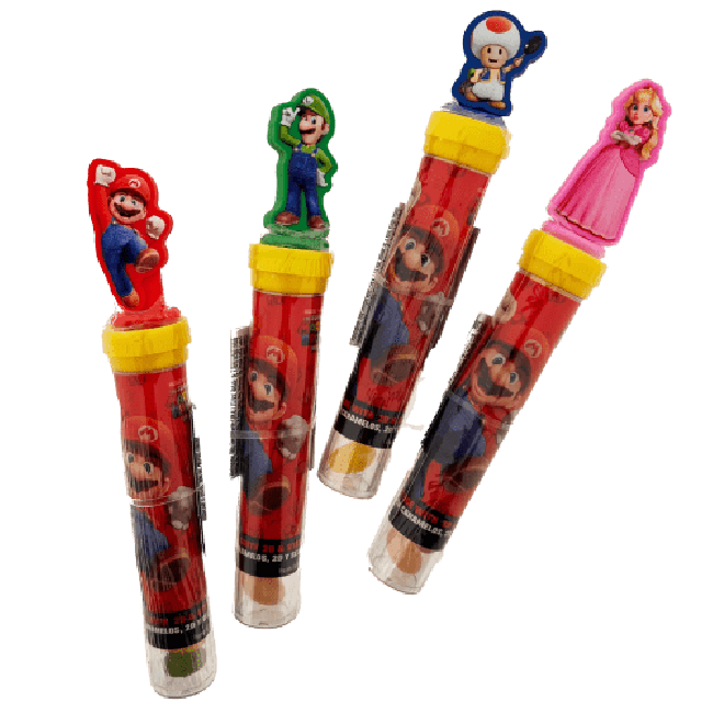 Super Mario Stempel met Snoep 1st 8g