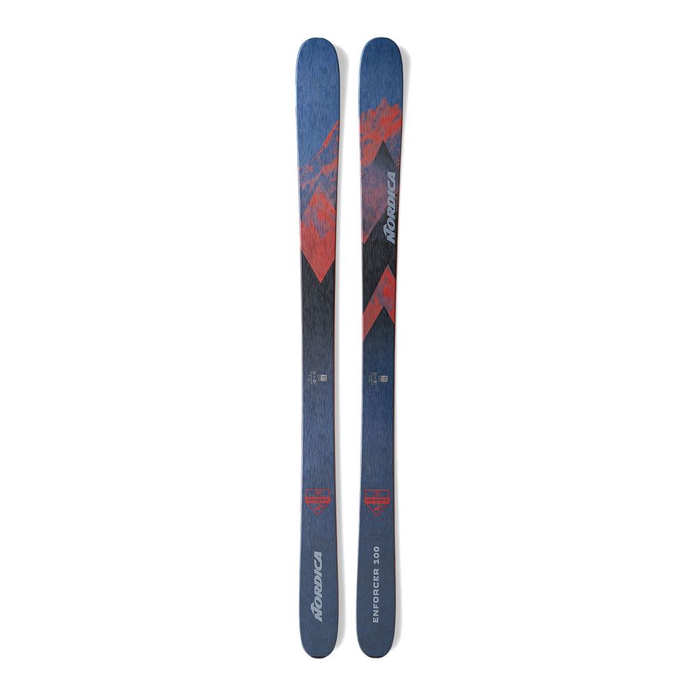 Nordica ENFORCER 100 - Skis all mountain Homme bleu/rouge