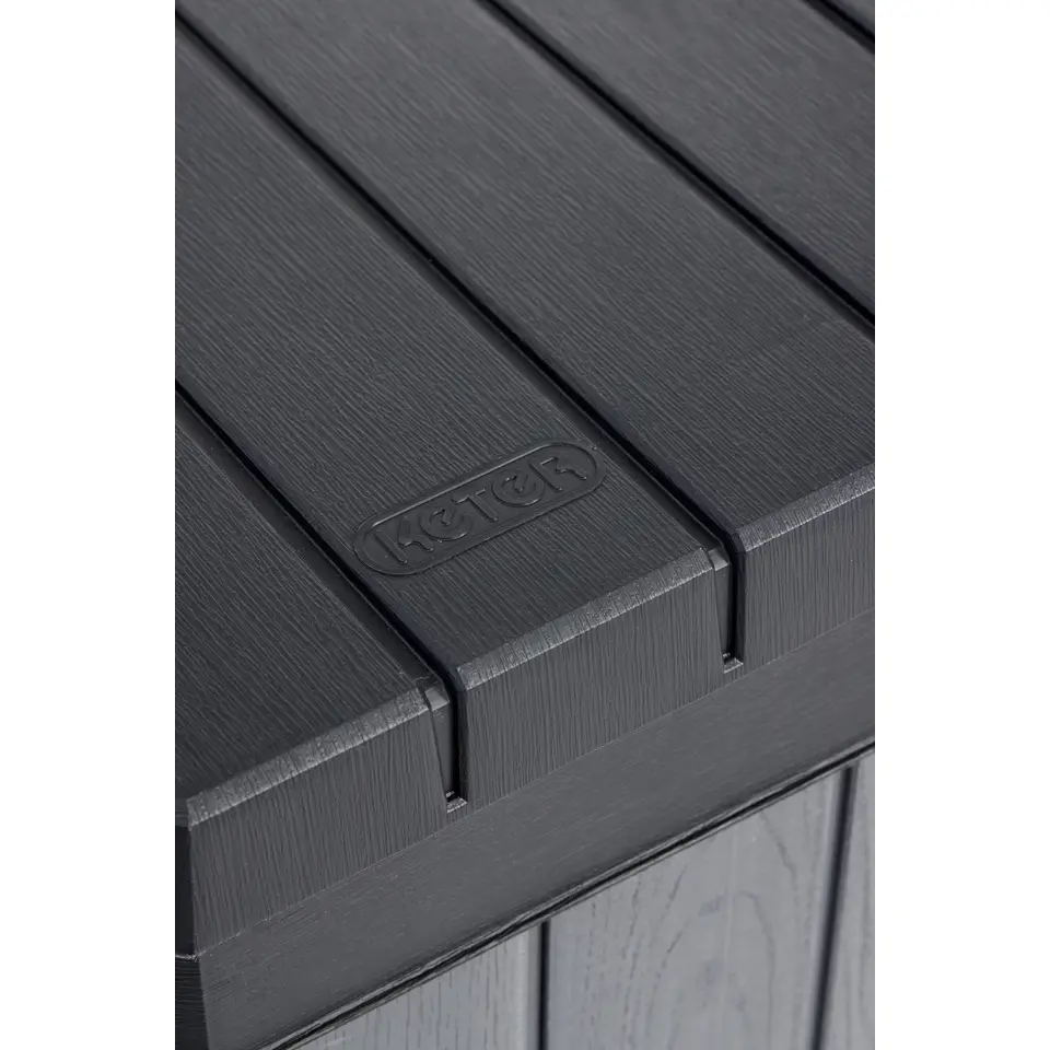 Keter Darwin Opbergbox - 670L - 142.5x65.5x89.52cm - Grijs