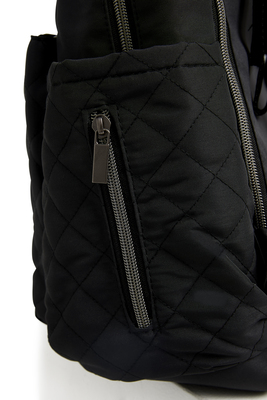 Pelicare Quilted Stelleveske Ryggsekk, Svart