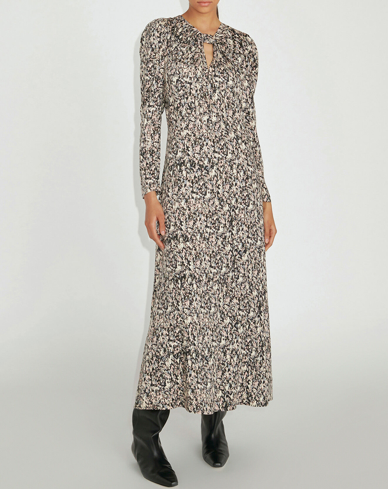 Zapa Robe Riagan imprimée multicolore