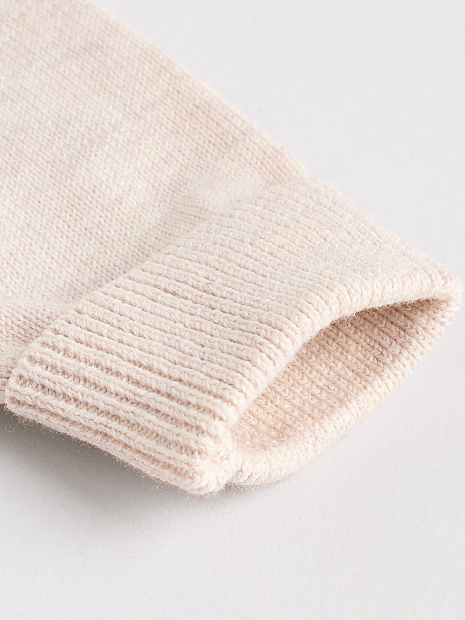 Natuurlijk - Gebreide babytrui en Leggingsset (0-12mnd)