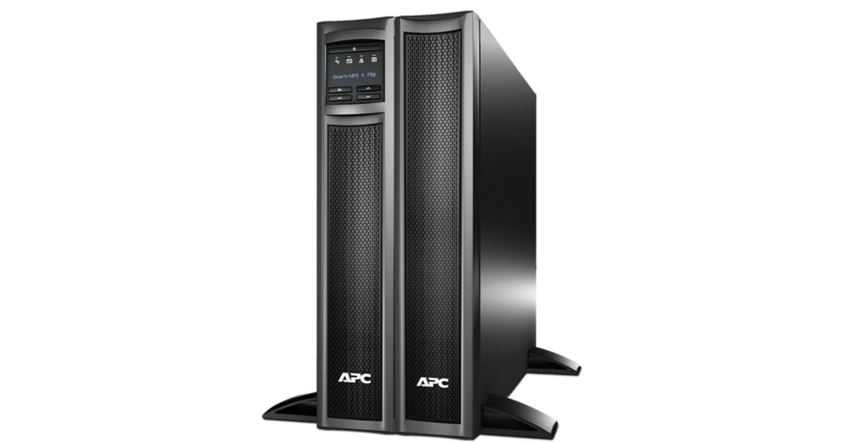 APCSmart-UPS X SMX750INC Noodstroomvoeding ups  (Zwart, 750VA, 8x C13 uitgang, USB, NMC)