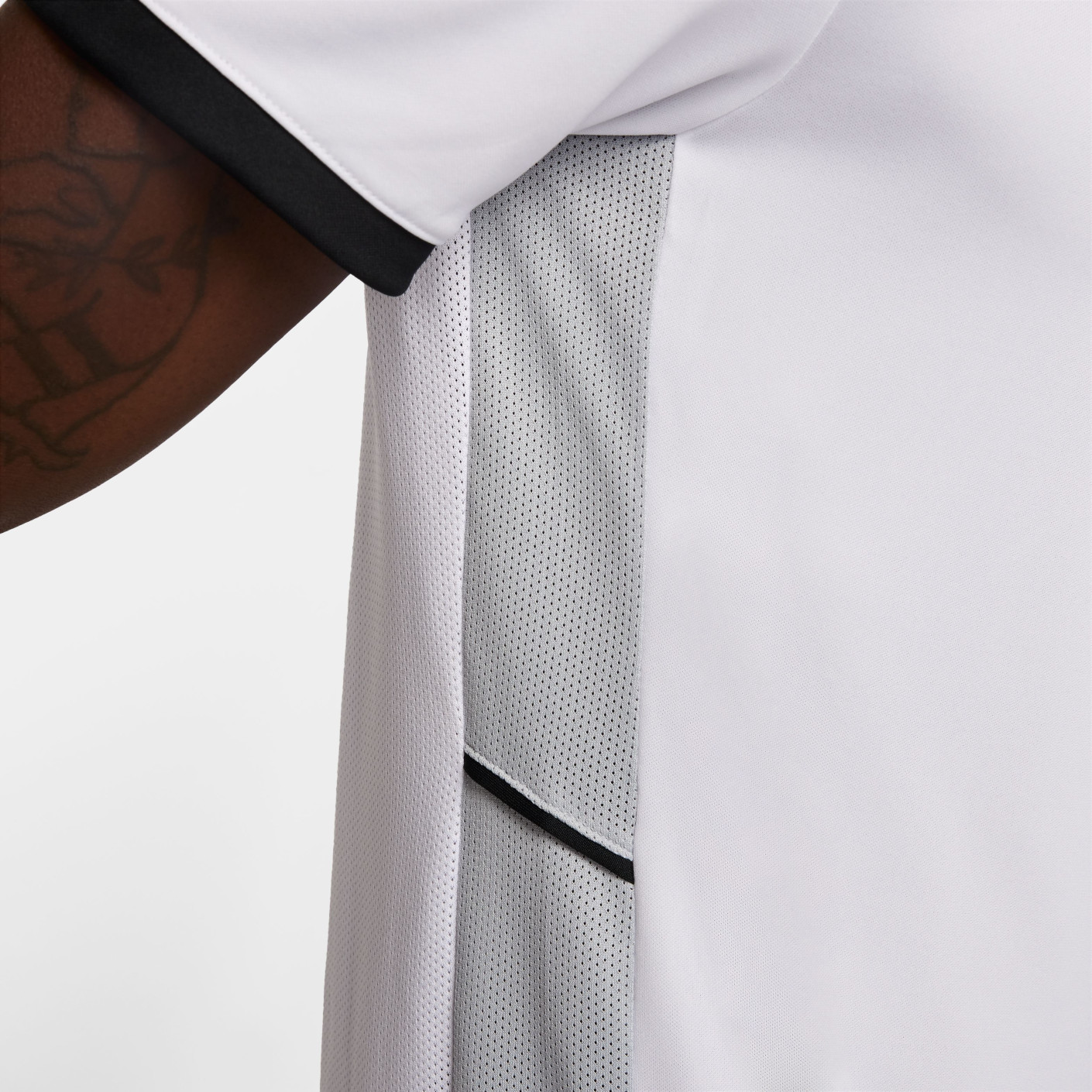 Nike Academy 25 Trainingsshirt Wit Zwart Grijs