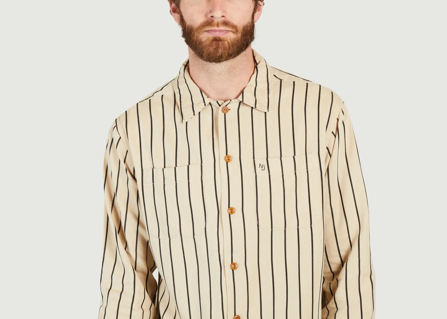 Chemise à rayures Vincent Nudie Jeans