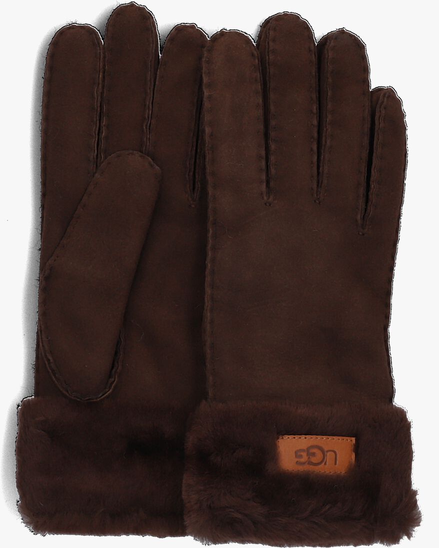 UGG bruine ugg handschoenen turn cuff glove