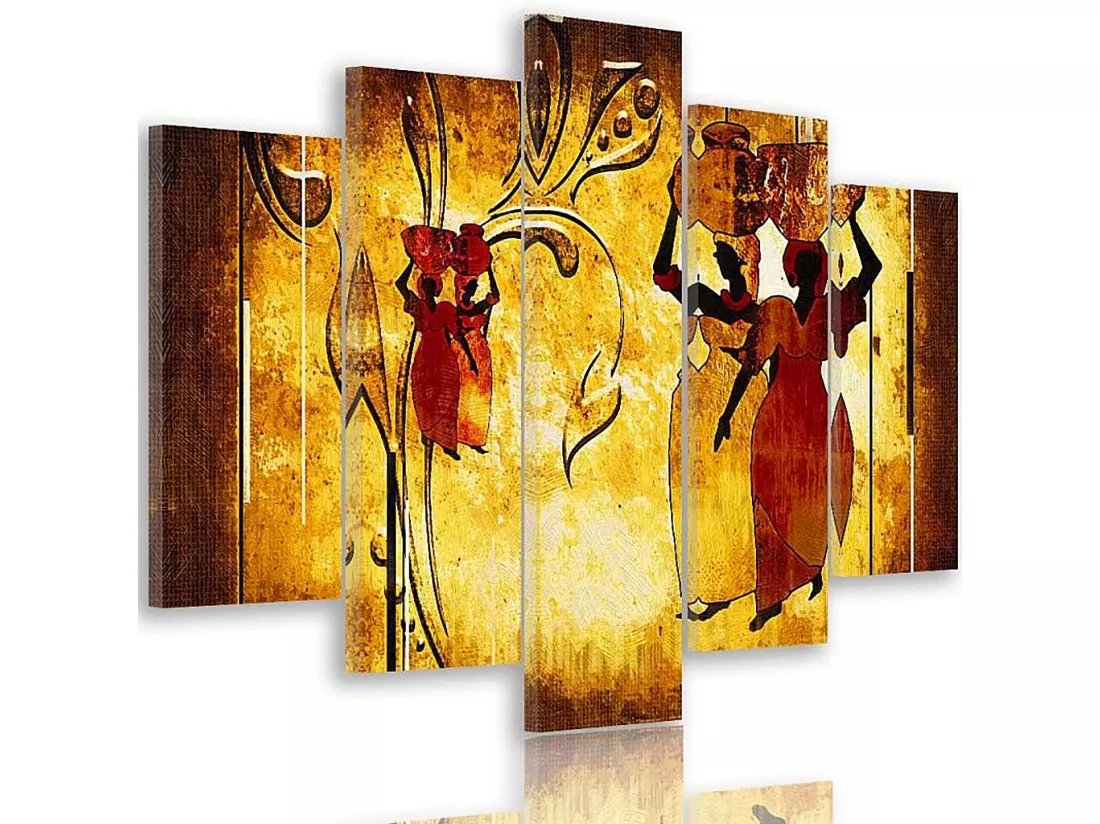 Tableau nosiwody africaine - 100 x 70 cm