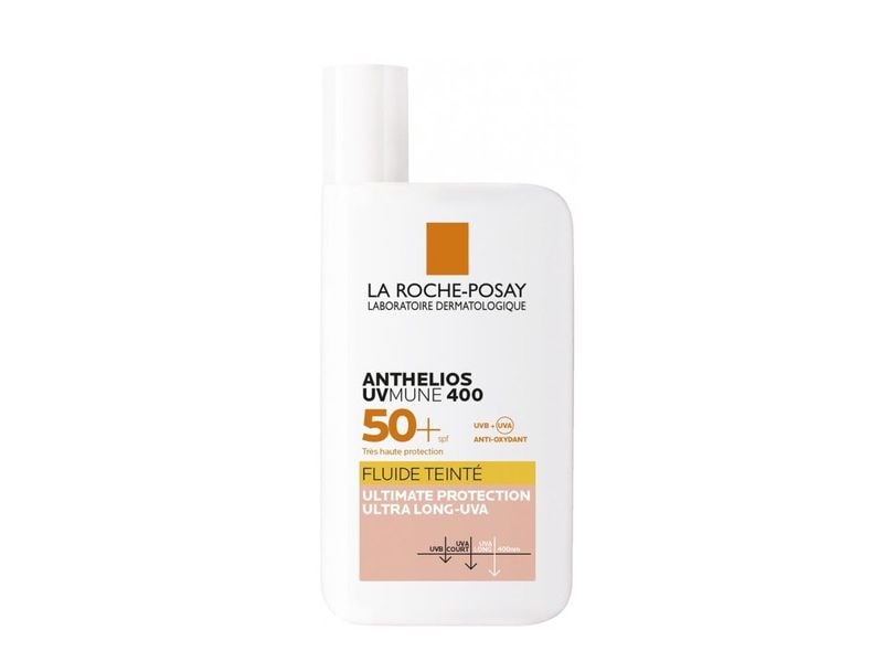La Roche Posay Anthelios Fluid Teinte SPF 50 50 ml Getöntes Sonnenschutz Fluid für empfindsame Haut