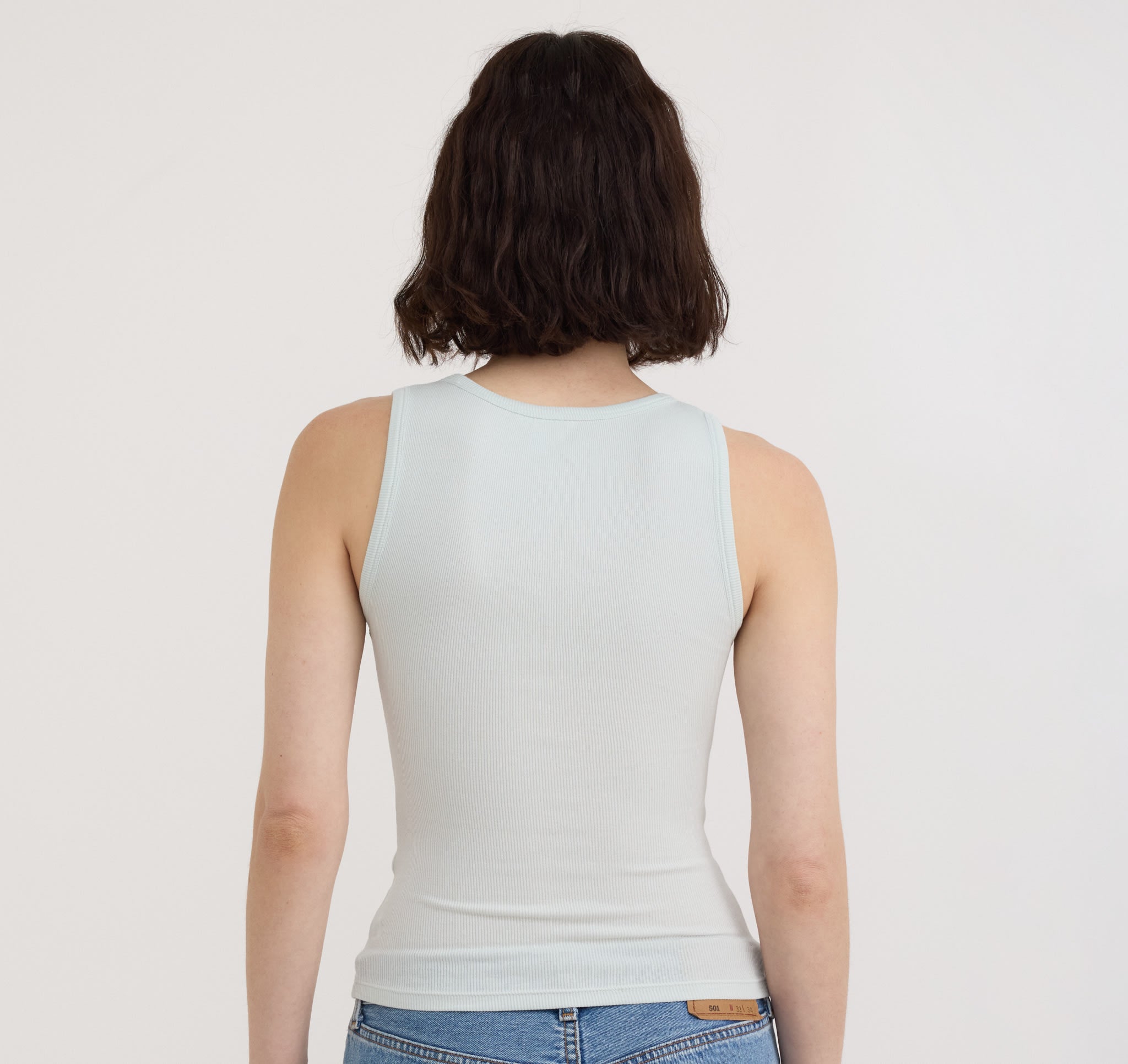 ORGANIC COTTON<br>Core Rib Tank Top