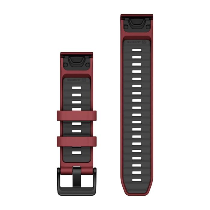 Garmin Unisex Diverse QuickFit® 22 Strap (Silicone) Rød