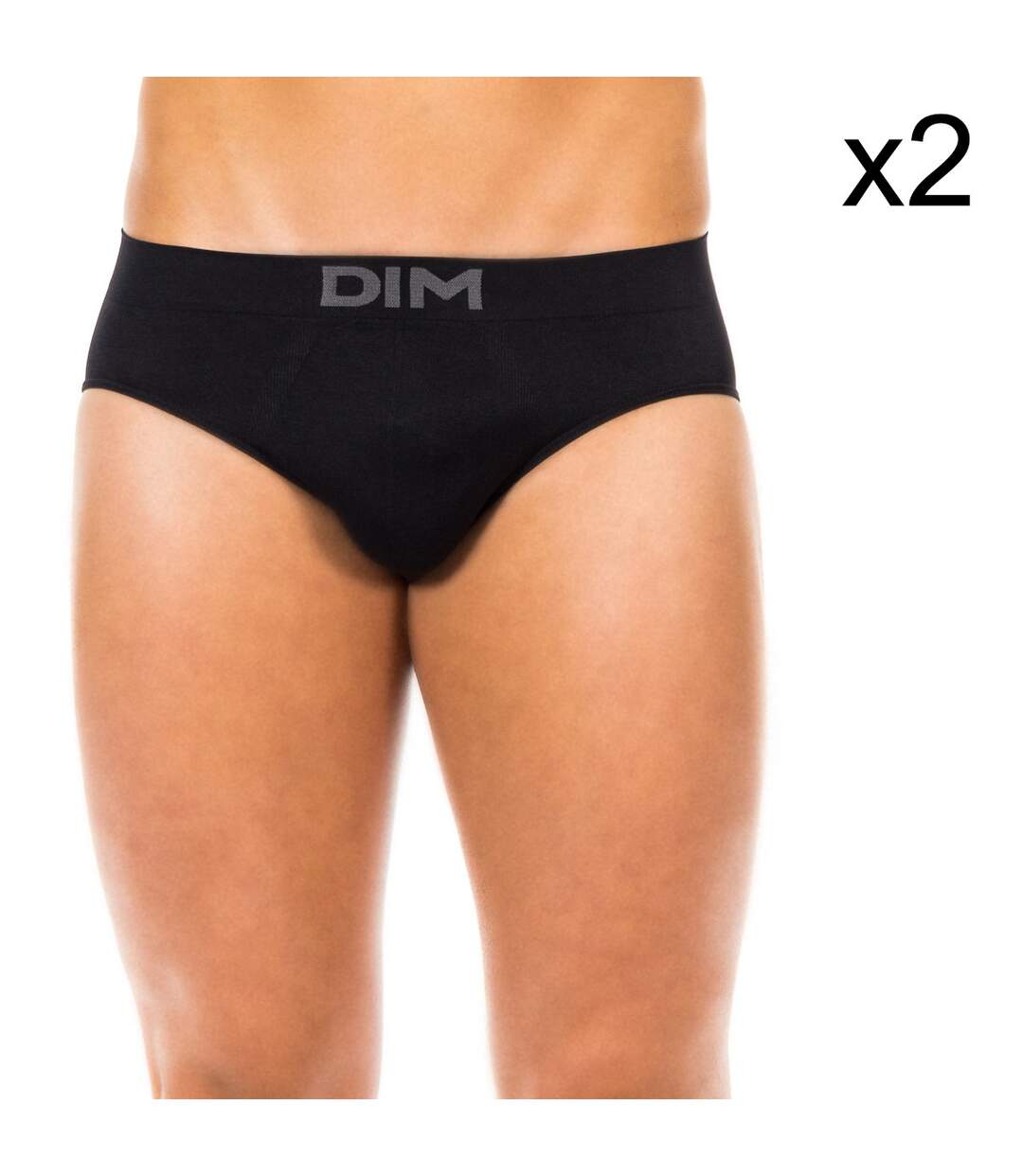 Pack-2 Slips Unno Basic sin costuras D05HG hombre