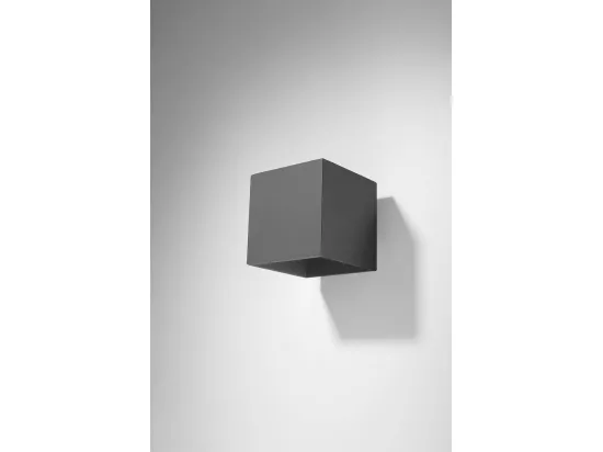 Sollux QUAD 1 Applique Murale Lumineuse Vers le Bas Anthracite