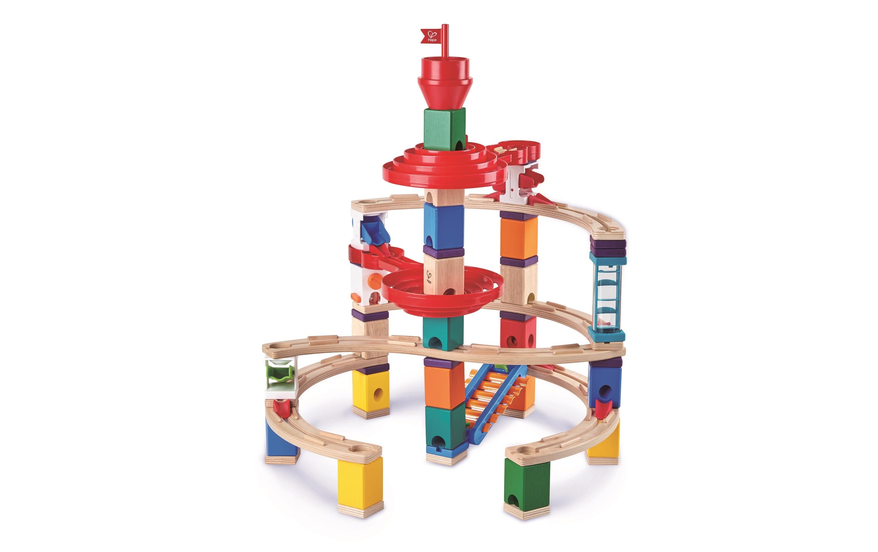 Kugelbahn Quadrilla: Super Spiralburg<br>Kreatives Baukasten-Kugelbahn-System