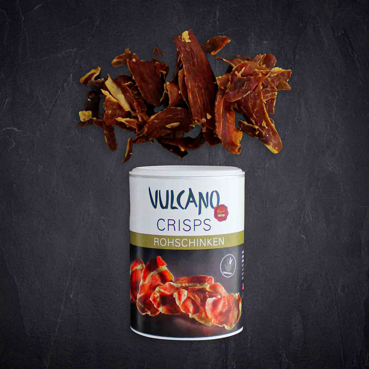 Schinken Crisps Chips luftgetrocknet