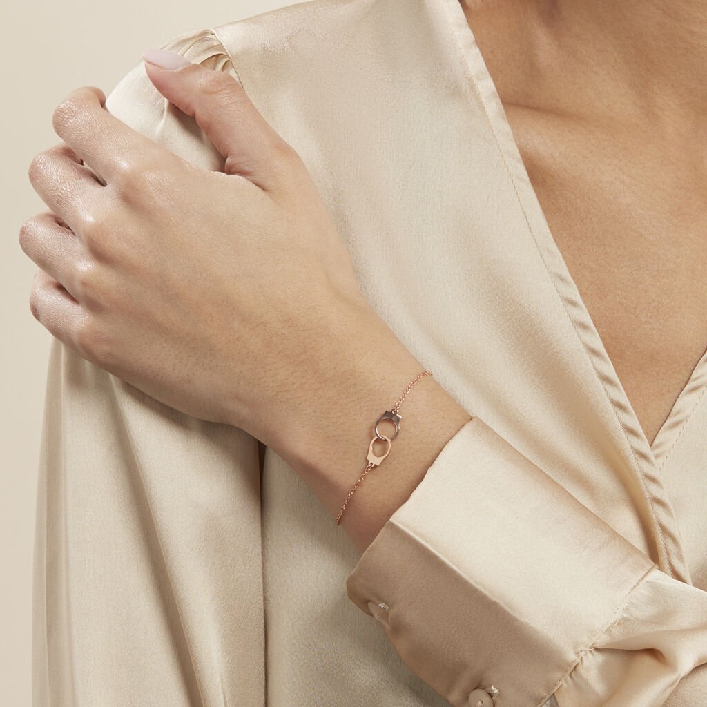 Bracelet Argent Rose Kim