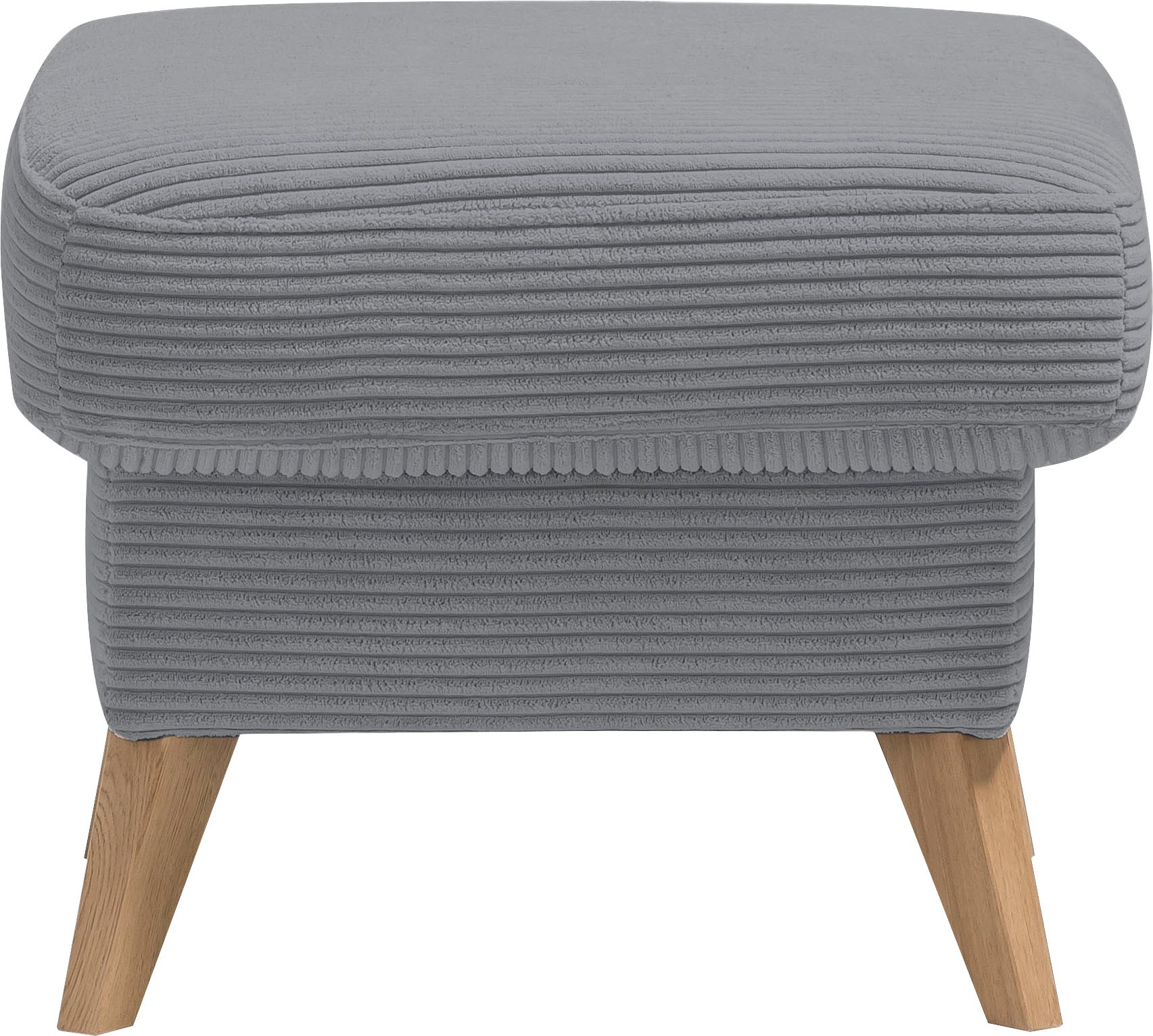 exxpo - sofa fashion Hocker »Samso, kompakte und bequeme Sitzgelegenheit in aktuellem Cord Bezug«