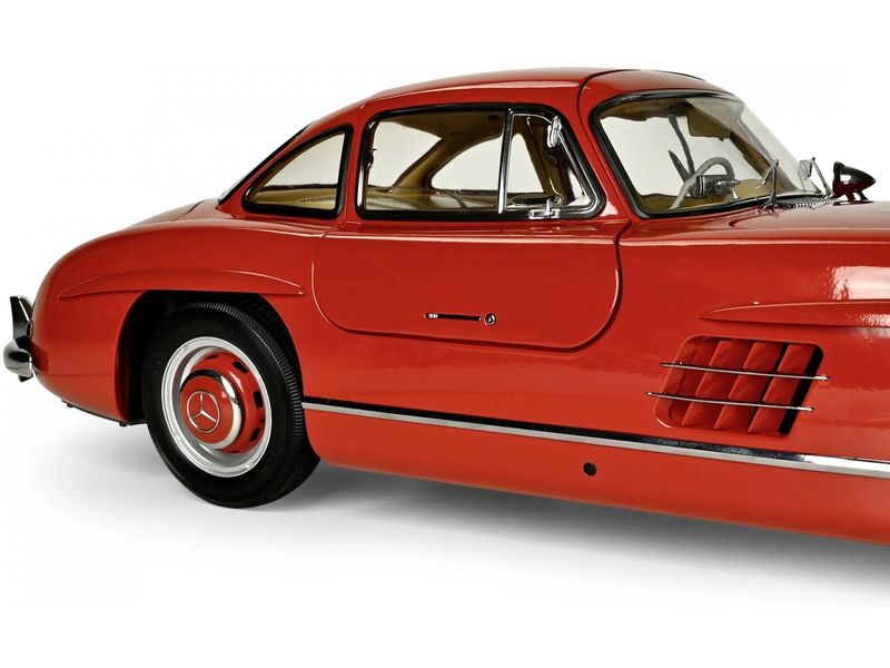 IXO Models Bausatz Mercedes 300 SL, Rot 1:8 Modellbausatz im Massstab 1:8