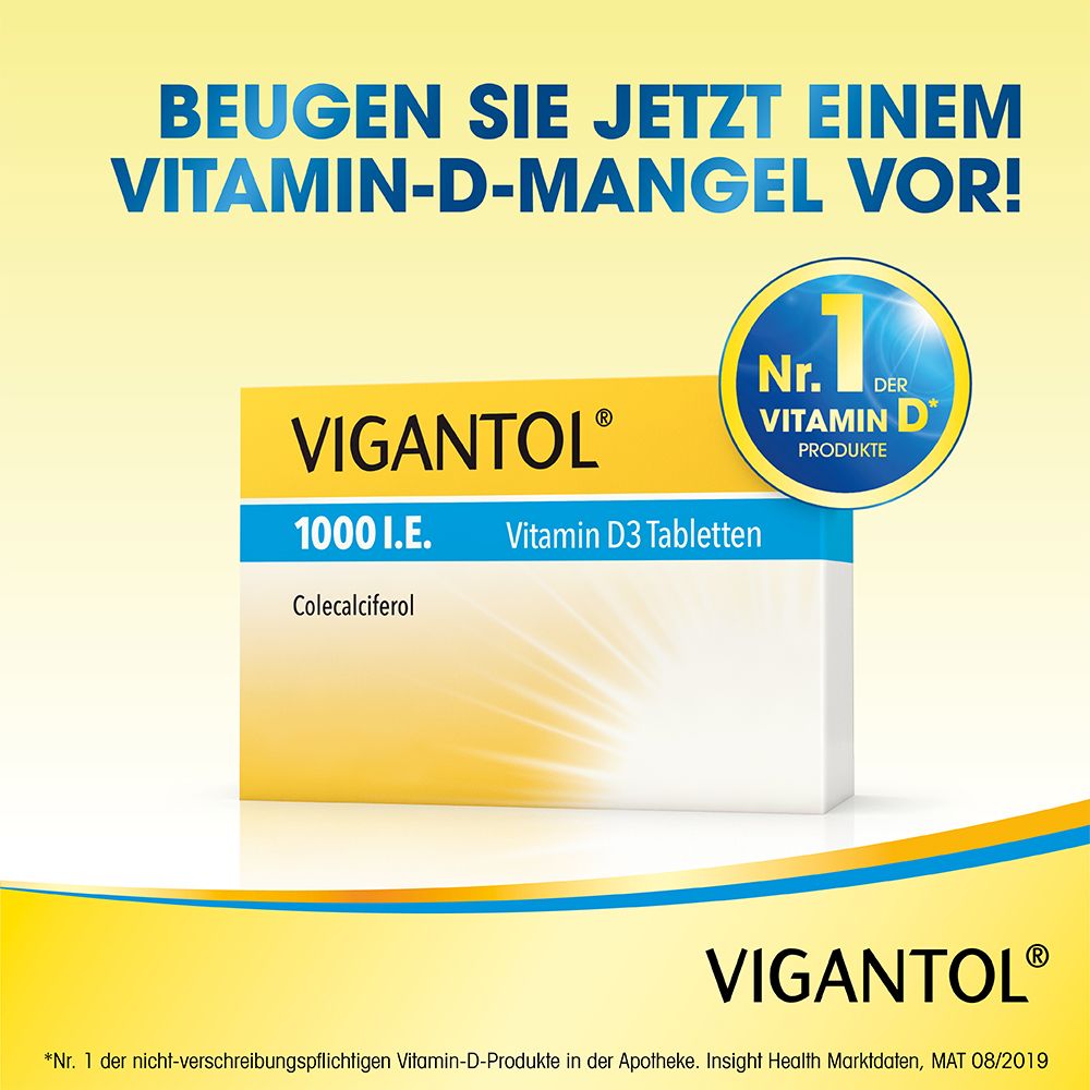VIGANTOL® 1.000 I.E. Vitamin D3