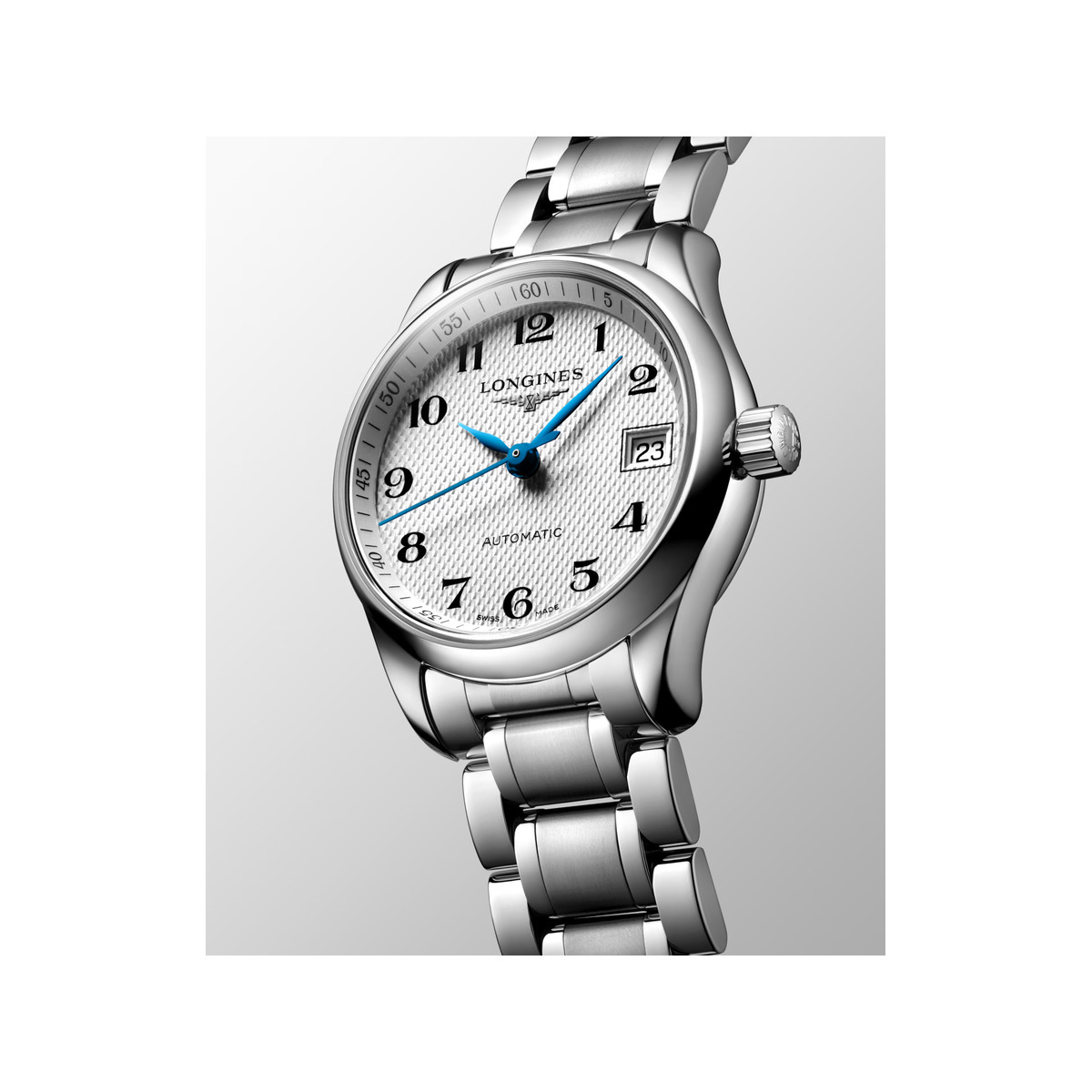 Montre Longines femme acier bracelet acier