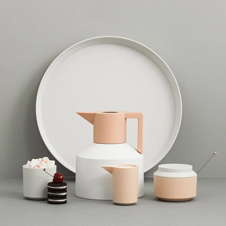 Normann Copenhagen - Geo Thermoskanne, schwarz / grau