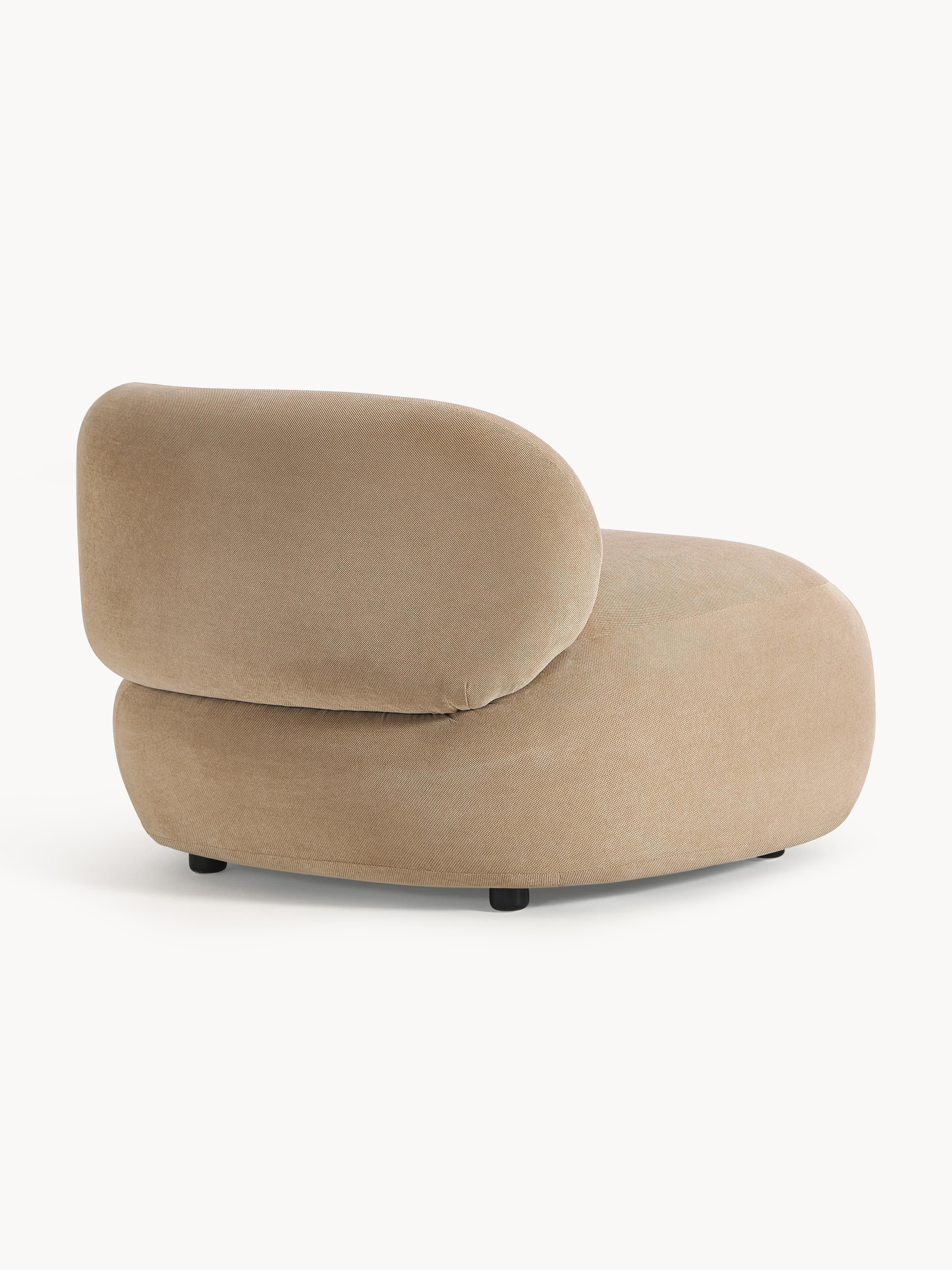 Niervormige loungefauteuil Alba