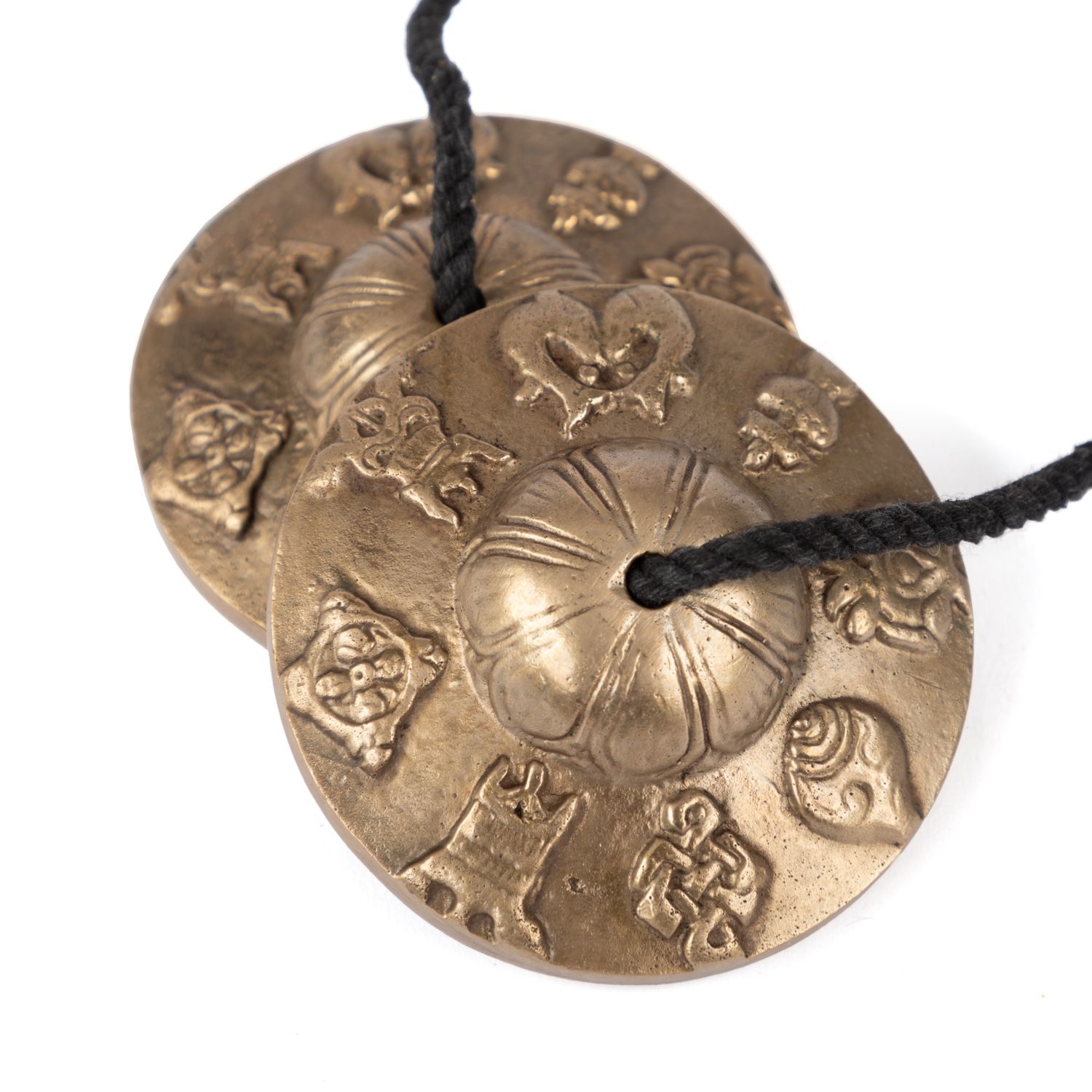 bodhi Tibetische Zimbeln mit Ornamenten
