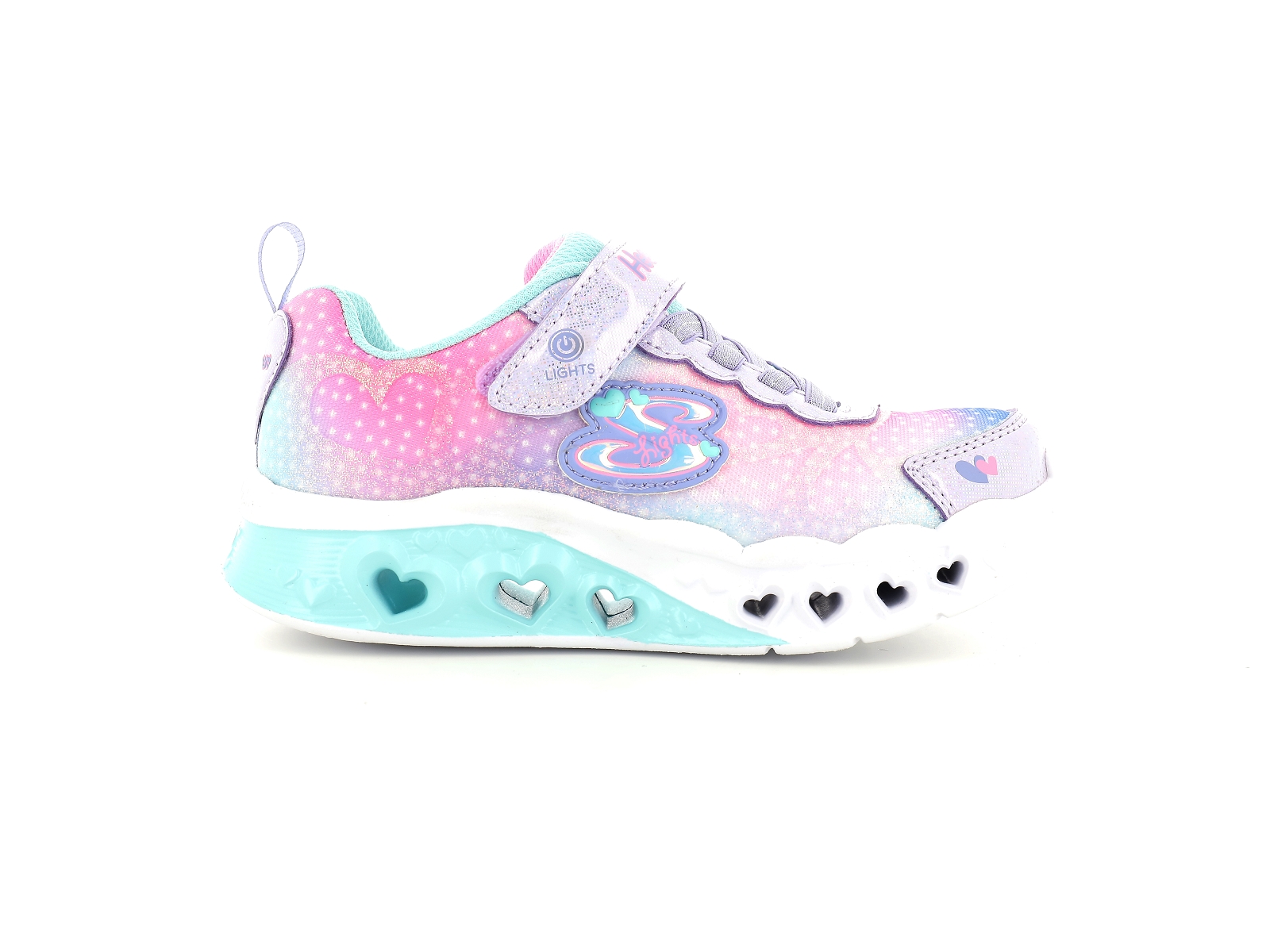 Skechers-FLUTTER HEARTS LIGHTS Matières combinées Multicolore