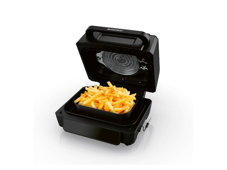 Heteluchtfriteuse met grillfunctie