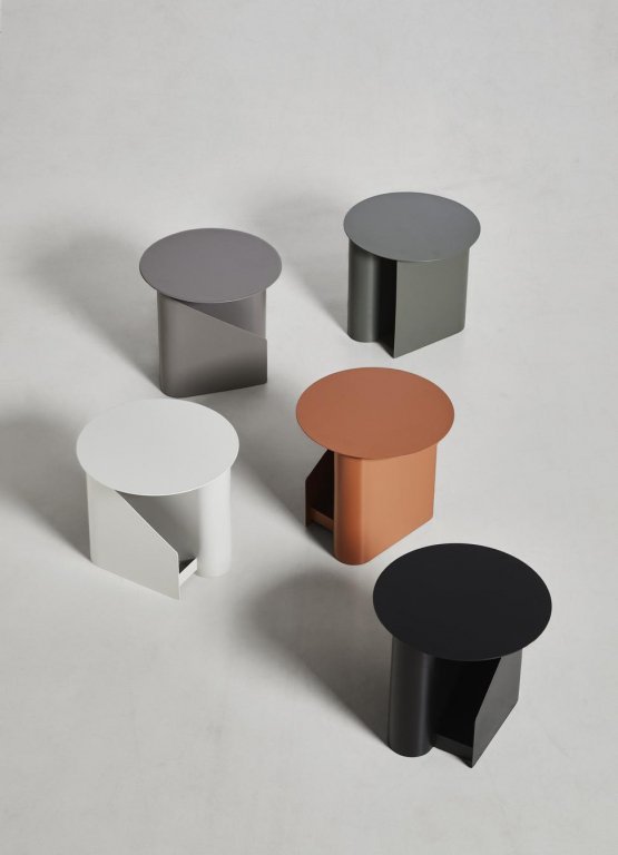 Woud Sentrum bijzettafel warm grey