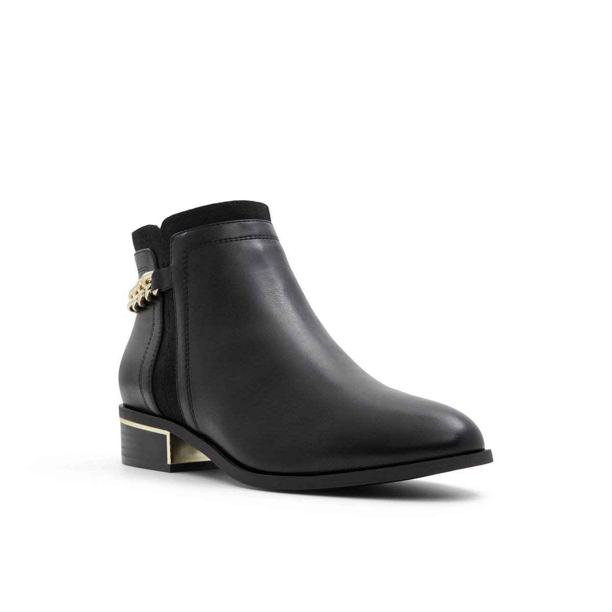 K STUDIO-Gilrey-Bottines Habillées - Talon bloc - Noir