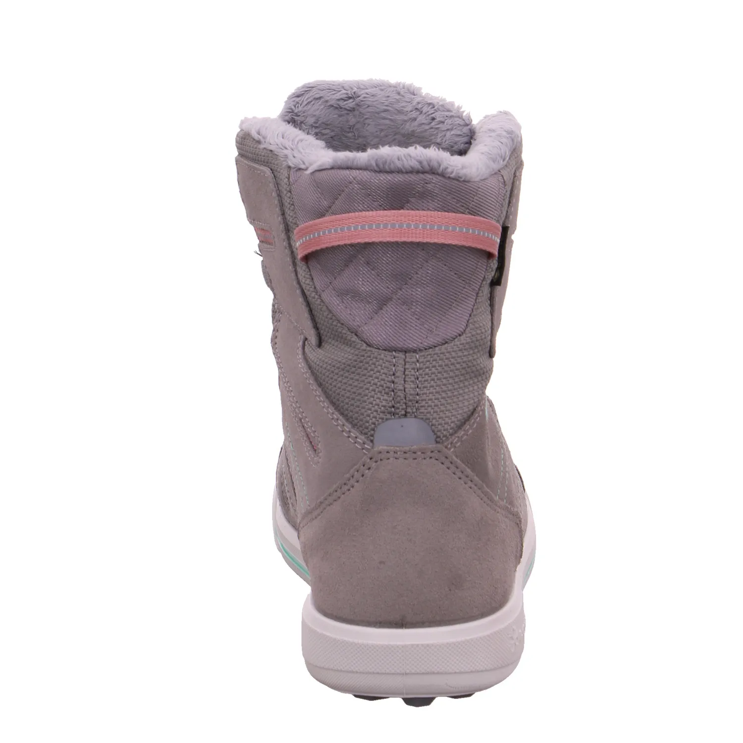 LOWA Mädchen-Snowboot Membrane Grau Textil  Winter-Sneaker, high