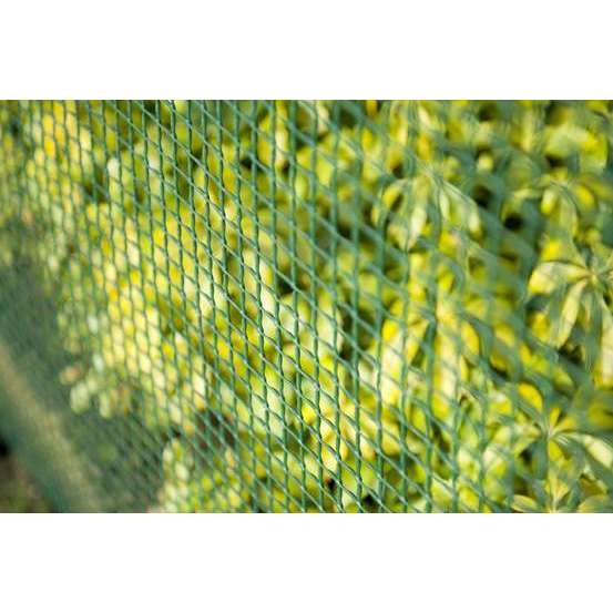 Grillage pour balcon en HDPE (maille 20x20mm), vert - l.300 cm