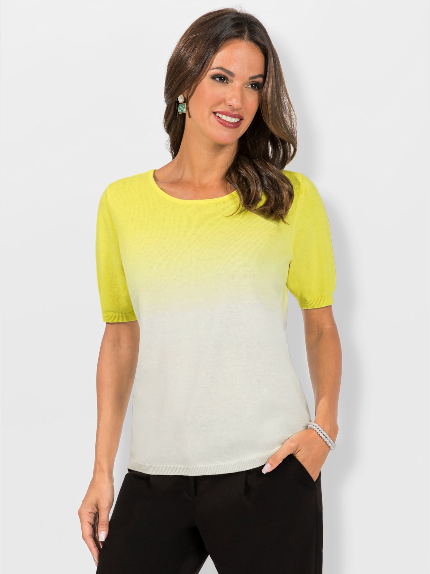 Pull pur coton