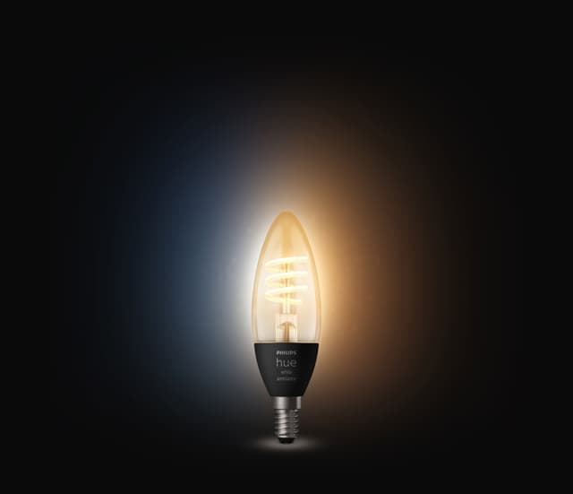 Philips Hue WA 4,6W Filament pære E14 (1-pak)