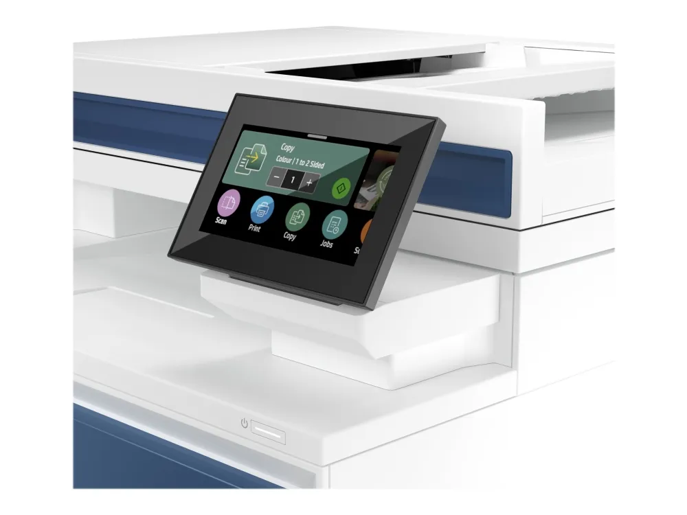 HP Color LaserJet Pro MFP 4302dw - Multifunktionsprinter - farve - laser - Legal (216 x 356 mm) (original) - A4/Legal (medie) - op til 33 spm (kopiering) - op til 33 spm (udskriver) - 300 ark - Gigabit LAN, USB 2.0, USB 2.0 vært, Wi-Fi(ac), Bluetooth